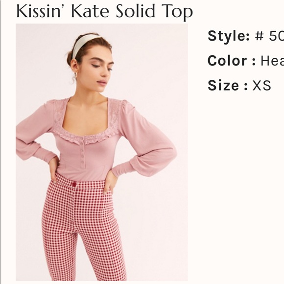 Free People Tops - Free People Ruffle blouse